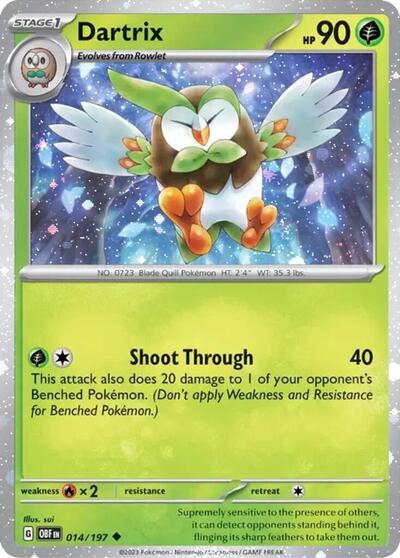 Dartrix - 014/197 (Cosmos Holo)