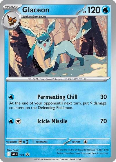 Glaceon - 171 (Cosmos Holo)