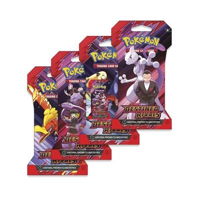 Destined Rivals Sleeved Booster Pack Art Bundle [Set of 4] (SBP)