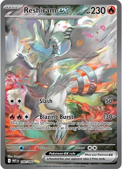 Reshiram ex - 166/086