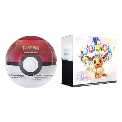 Prismatic Evolutions Elite Trainer Box and Pokeball (Sam's Club) (ETB)