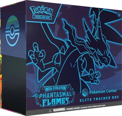 Phantasmal Flames Pokemon Center Elite Trainer Box (Exclusive) (PC ETB)
