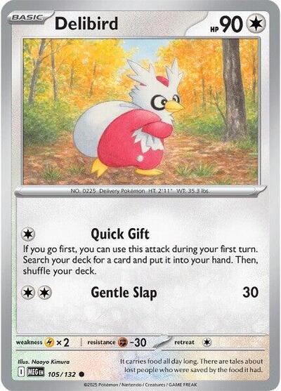Delibird - 105/132