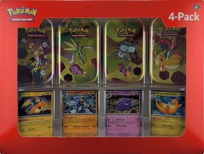 Sam's Club 151 (4 Mini Tins + 4 Promo Cards Bundle) (MBT)