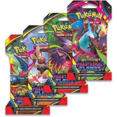 Phantasmal Flames Sleeved Booster Pack Art Bundle [Set of 4] (SBP)
