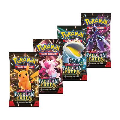 Paldean Fates Booster Pack Art Bundle [Set of 4] (BP)