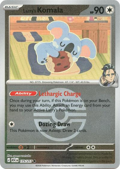 Larry's Komala (Poke Ball)