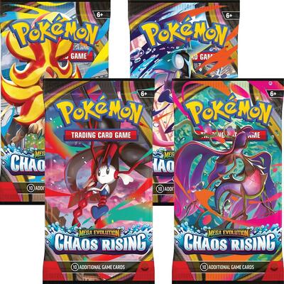 Chaos Rising Booster Pack Art Bundle [Set of 4] (BP)