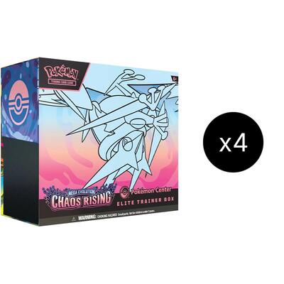 Chaos Rising Pokemon Center Elite Trainer Box Case (PC ETB)