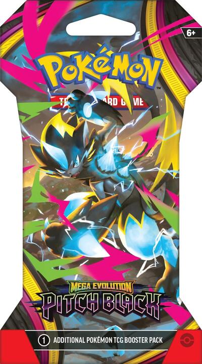 Pitch Black Sleeved Booster Pack (SBP)