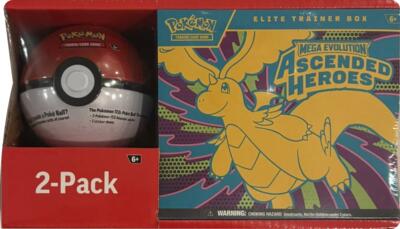 Ascended Heroes Elite Trainer Box and Pokeball (Sam's Club) (ETB)