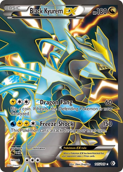 Black Kyurem EX (145 Full Art) (FA)