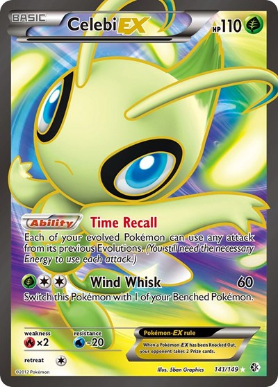Celebi EX (141 Full Art) (FA)