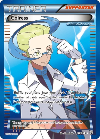 Colress (Team Plasma) (135 Full Art) (FA)