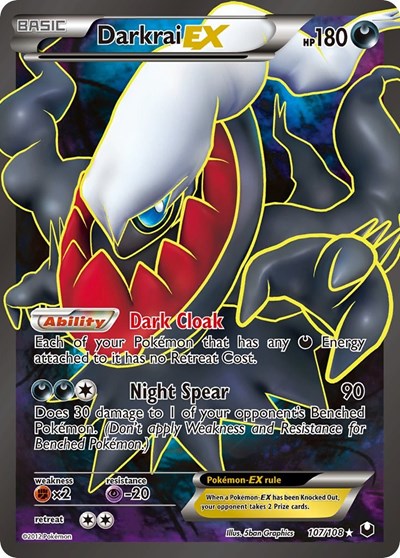 Darkrai EX (107 Full Art) (FA)