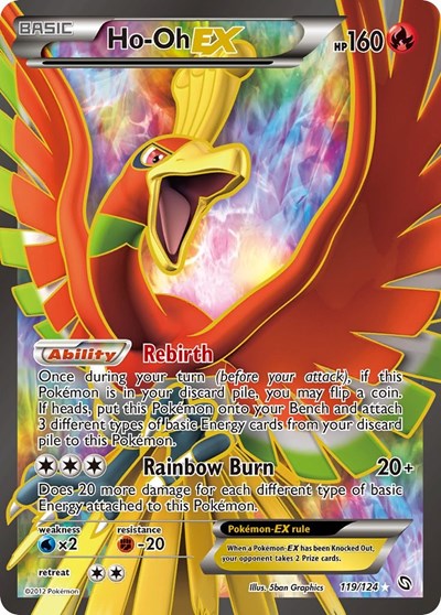 Ho-Oh Ex (119 Full Art) (FA)