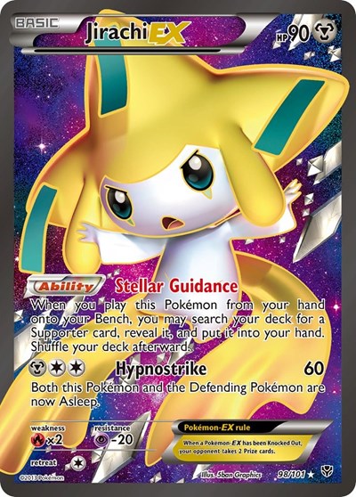 Jirachi EX (98 Full Art) (FA)