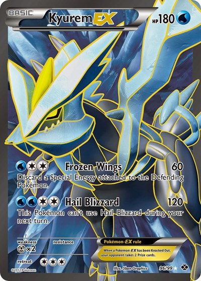 Kyurem EX (96 Full Art) (FA)