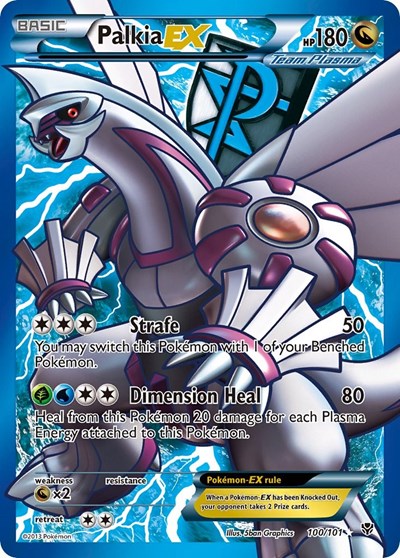 Palkia EX (Team Plasma) (100 Full Art) (FA)