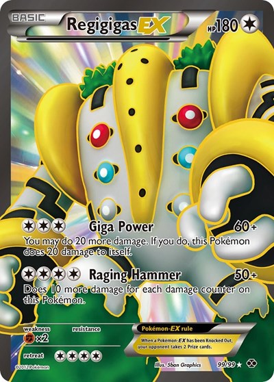 Regigigas EX (99 Full Art) (FA)