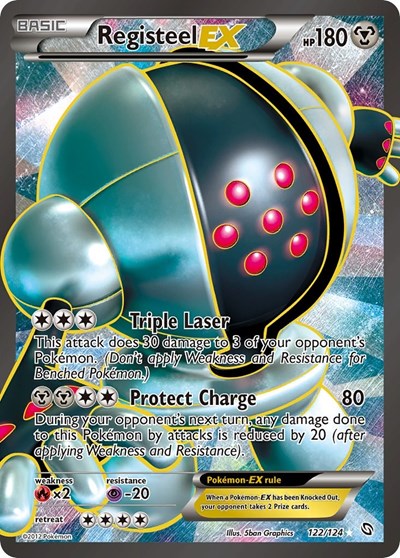 Registeel EX (122 Full Art) (FA)
