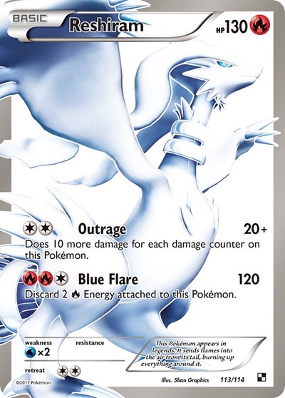 Reshiram (113 Full Art) (FA)