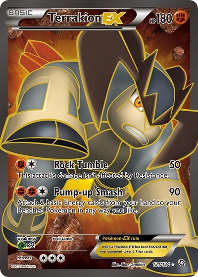 Terrakion EX (121 Full Art) (FA)