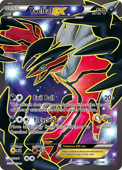 Yveltal EX (144 Full Art) (FA)