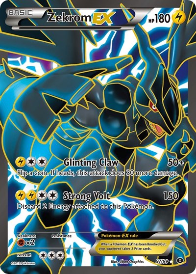 Zekrom EX (97 Full Art) (FA)