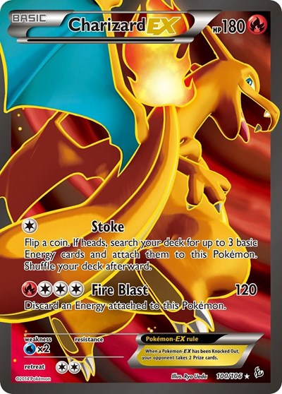 Charizard EX (100 Full Art) (FA)
