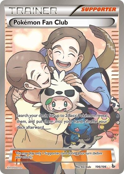 Pokemon Fan Club (106 Full Art) (FA)