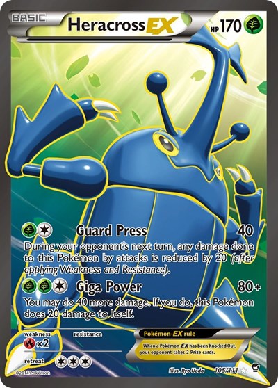 Heracross EX (105 Full Art) (FA)