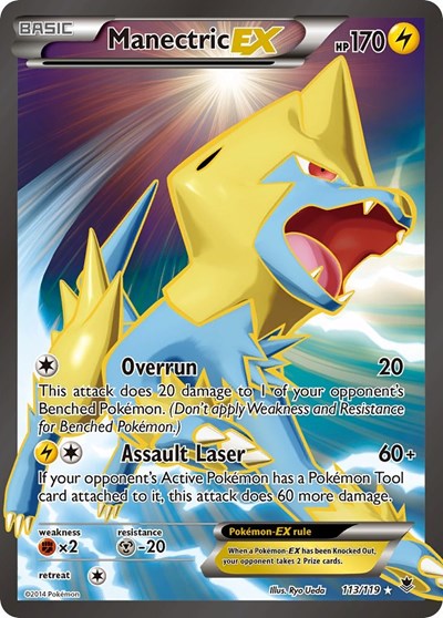 Manectric EX (113 Full Art) (FA)