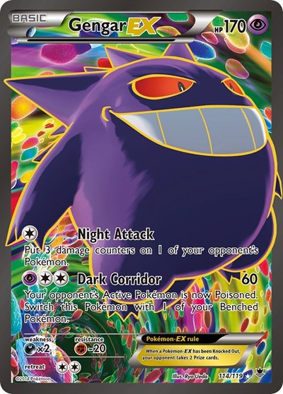 Gengar EX (114 Full Art) (FA)