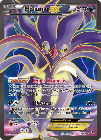 Malamar EX (115 Full Art) (FA)