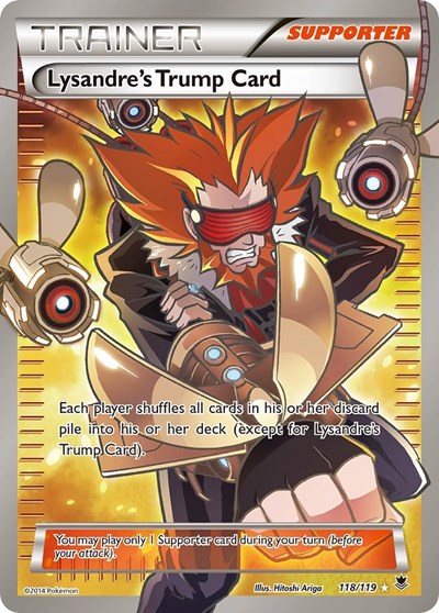 Lysandre's Trump Card (118 Full Art) (FA)