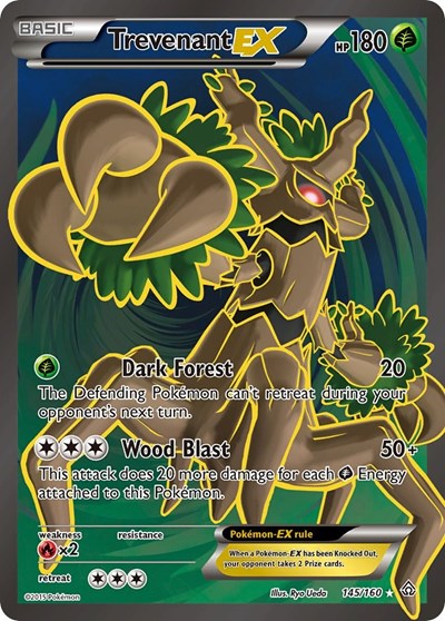Trevenant EX (145 Full Art) (FA)