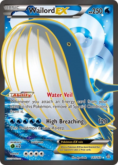 Wailord EX (147 Full Art) (FA)