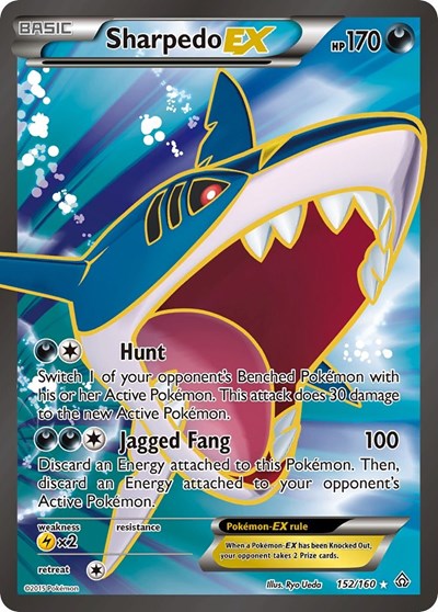 Sharpedo EX (152 Full Art) (FA)