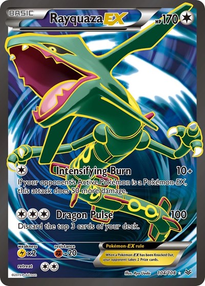 Rayquaza EX (104 Full Art) (FA)