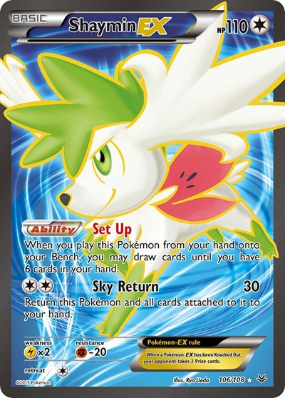 Shaymin EX (106 Full Art) (FA)